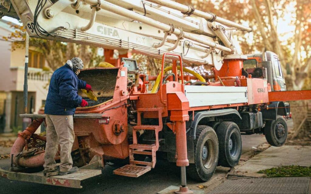 Camión mixer INDAL